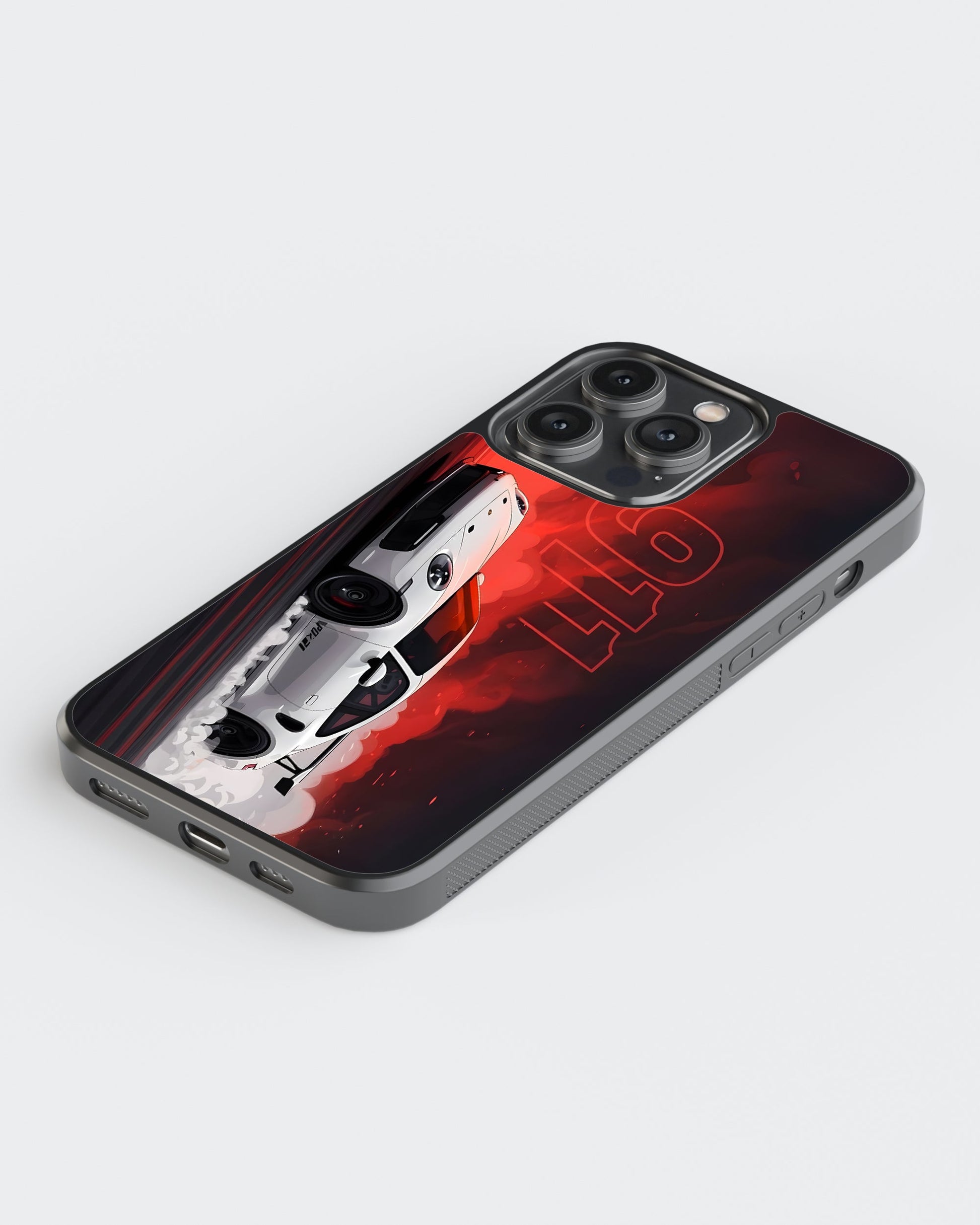 Sports Car Glass Mobile Case