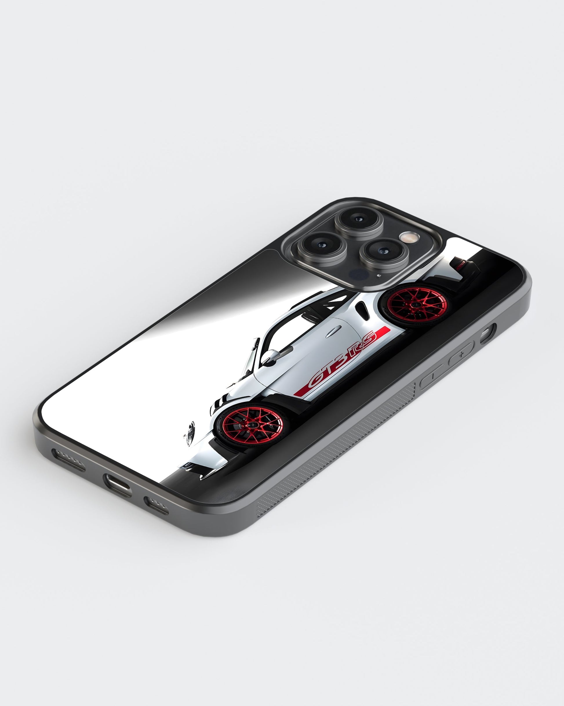 Sports Car Glass Mobile Case