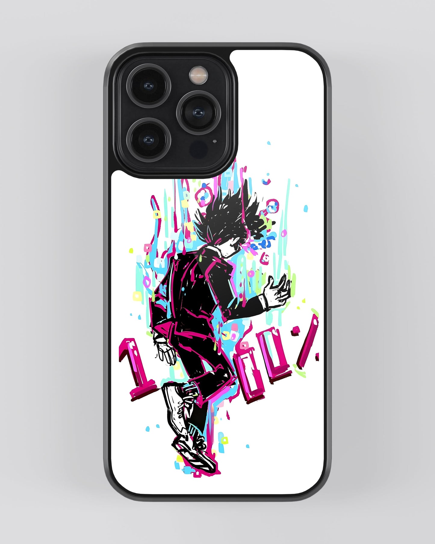Mob Psycho Glass Mobile Cover
