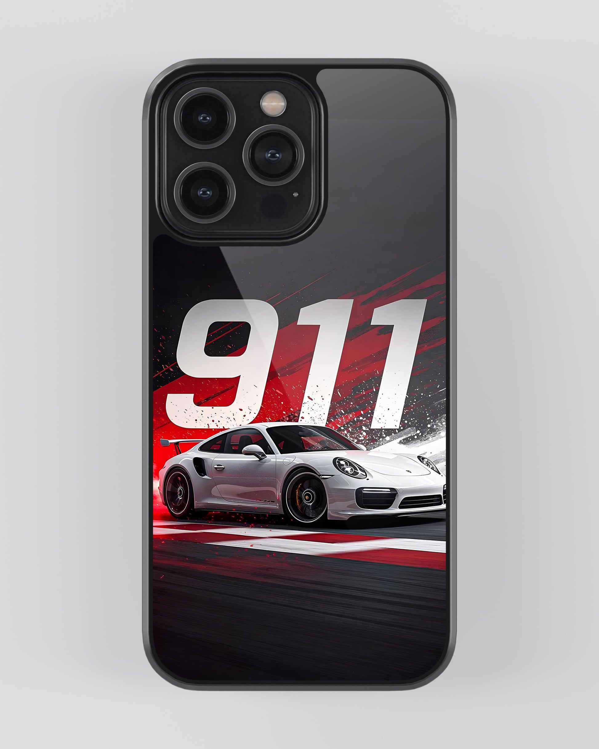 Sports Car Glass Mobile Cover