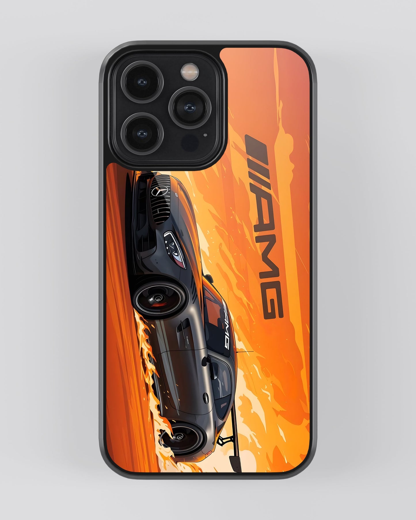 Sports Car Glass Mobile Cover
