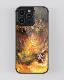 Cartoon Glass Mobile Cover