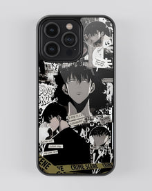 Solo Leveling Glass Mobile Cover