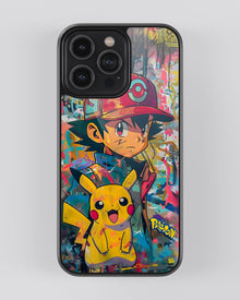 Cartoon Glass Mobile Cover