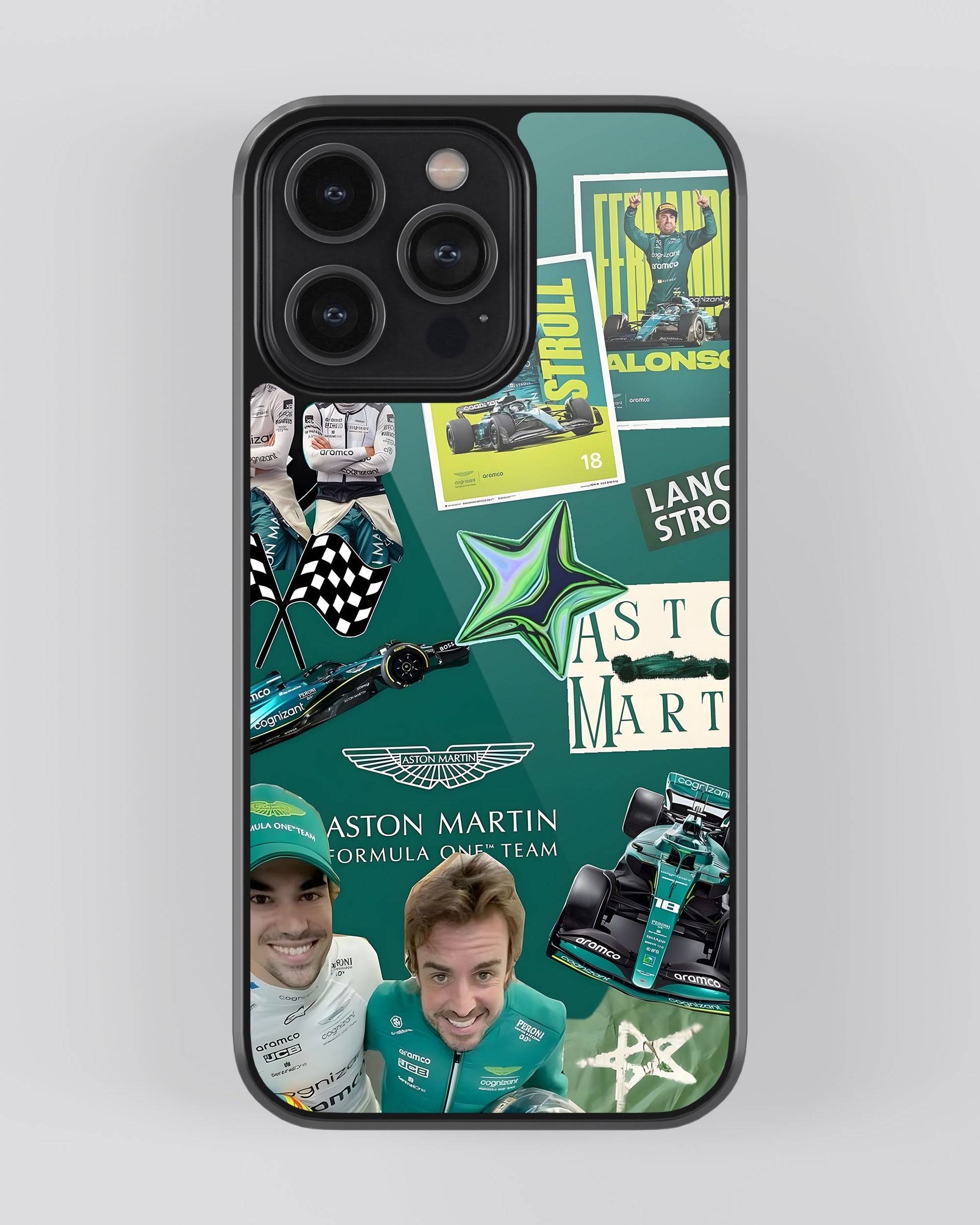 Formula 1 Glass Mobile Cover