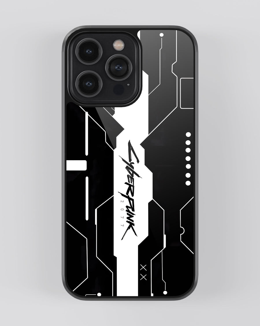 Cyberpunk Glass Mobile Cover