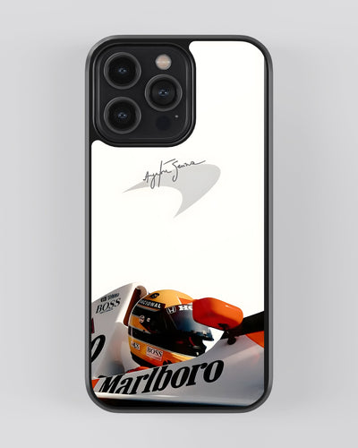 Formula 1 Mobile Cover (Ayrton Senna Malboro)