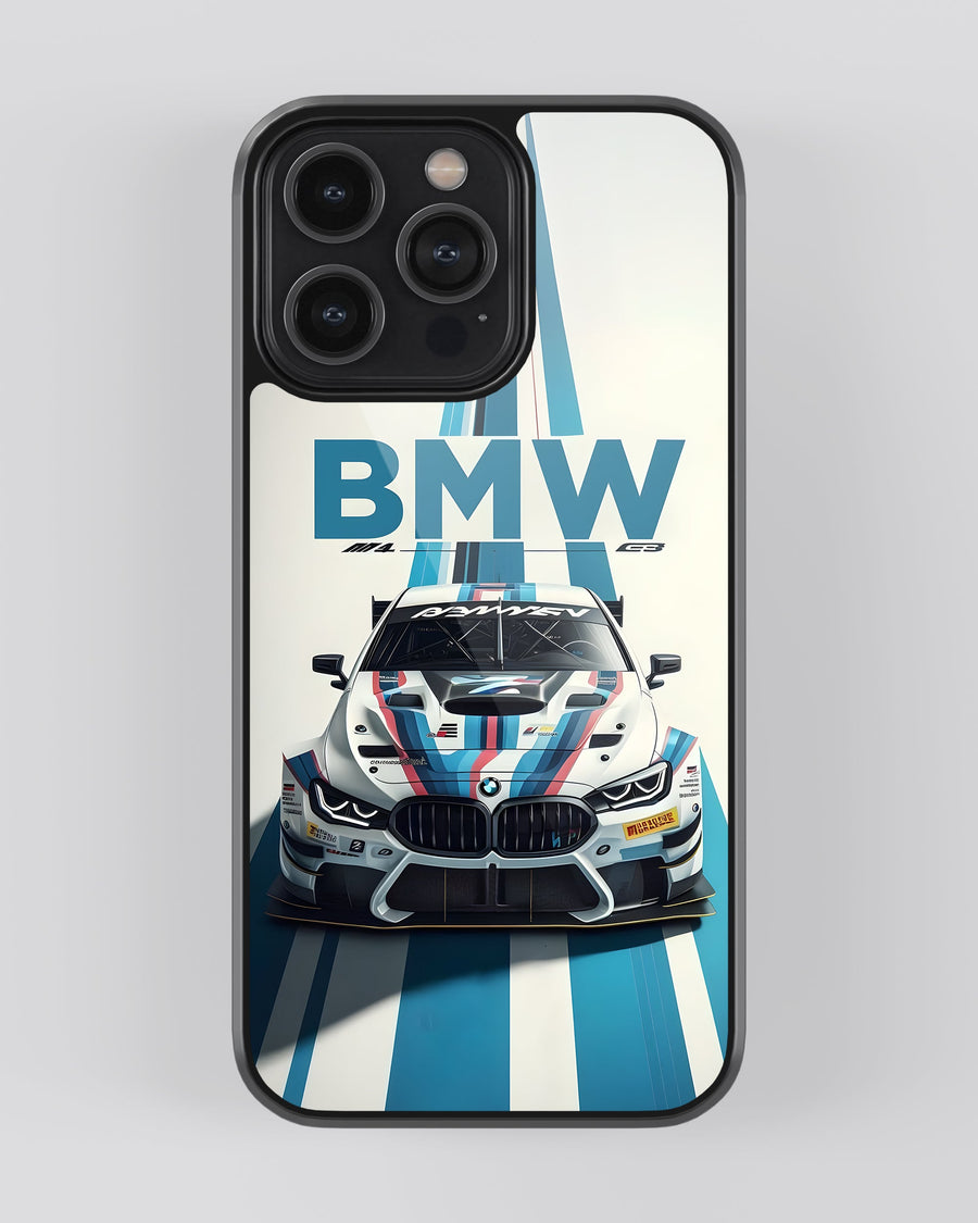 Sports Car Glass Mobile Cover