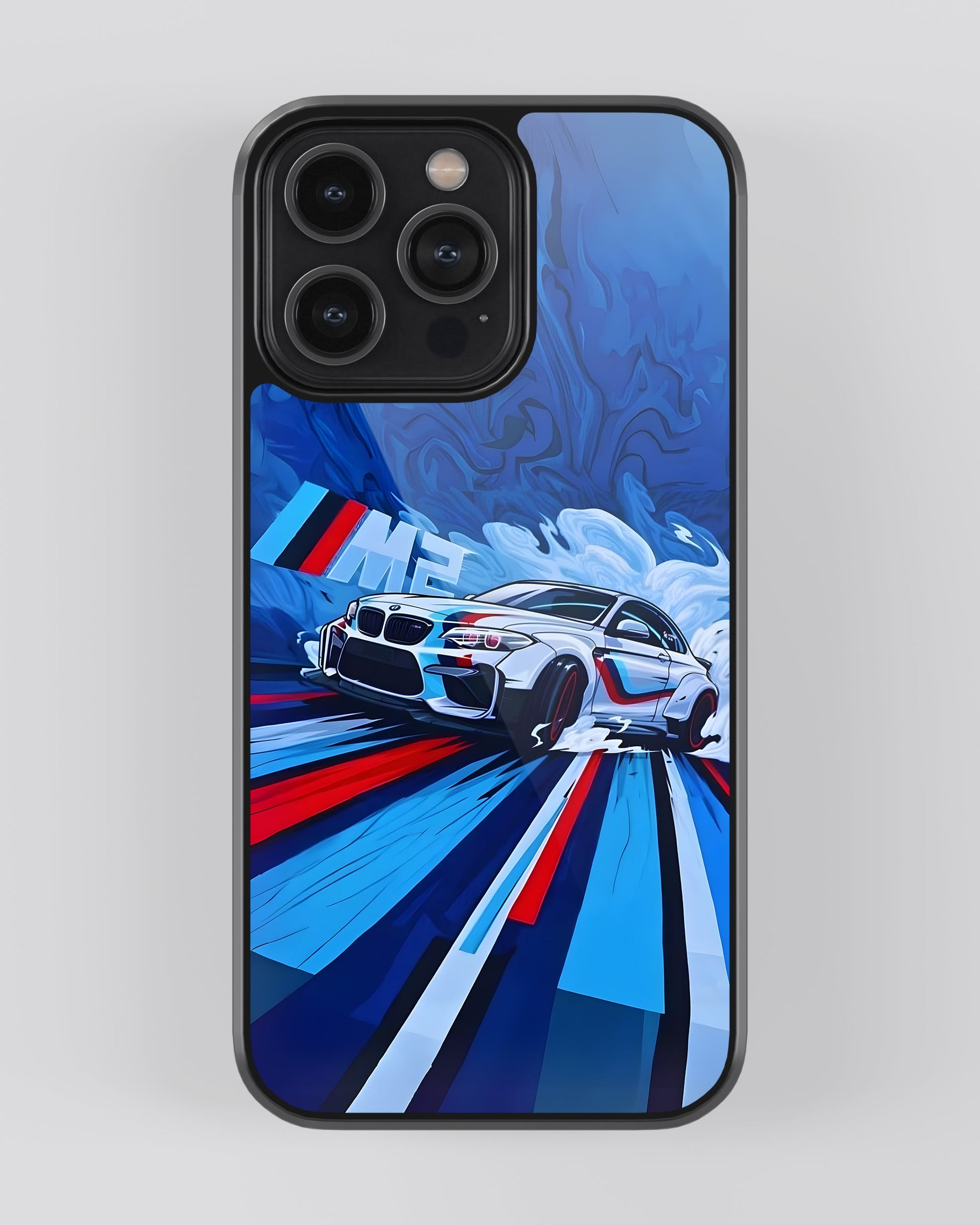 Sports Car Glass Mobile Cover