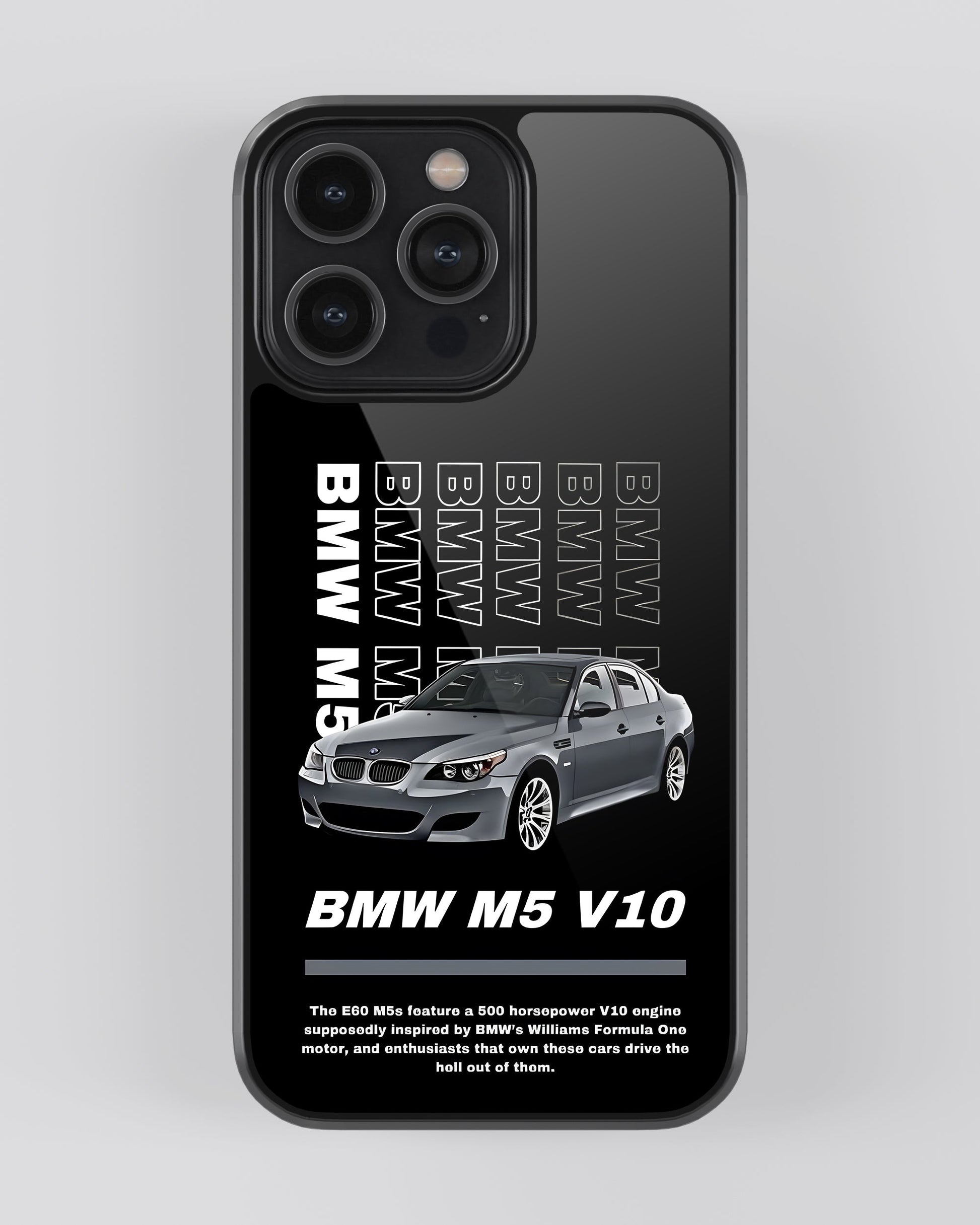 Sports Car Glass Mobile Cover