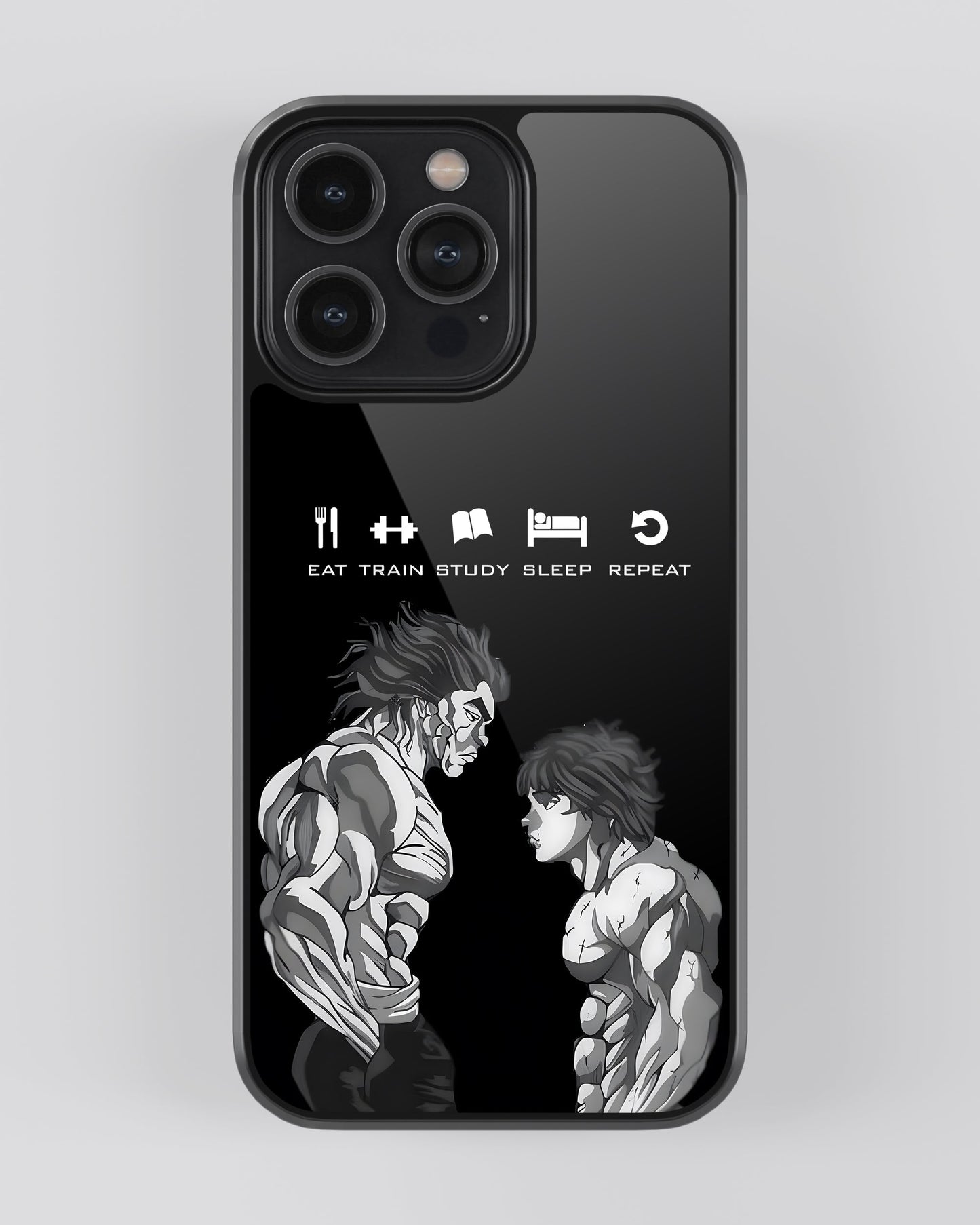 Baki Glass Mobile Cover