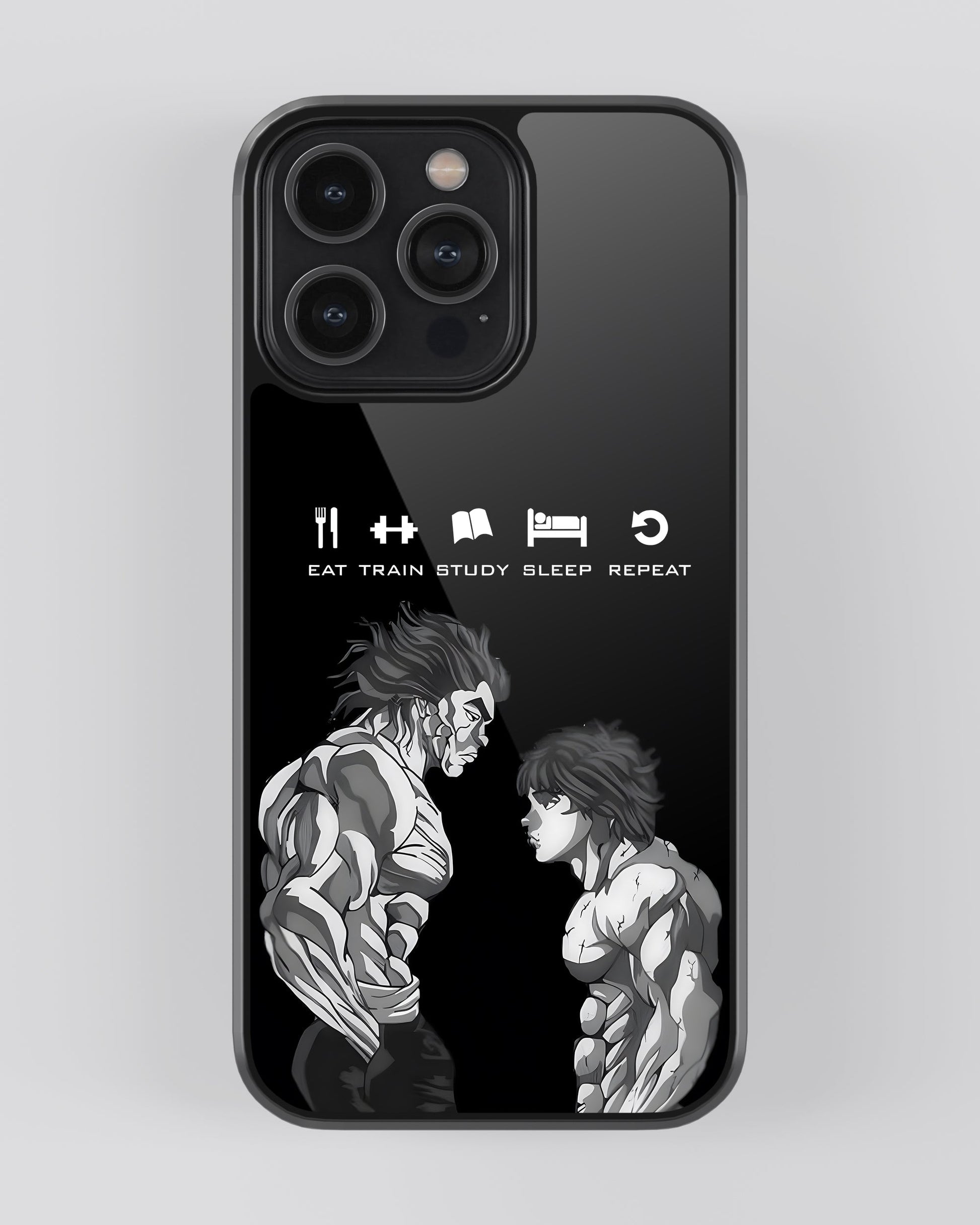 Baki Glass Mobile Cover
