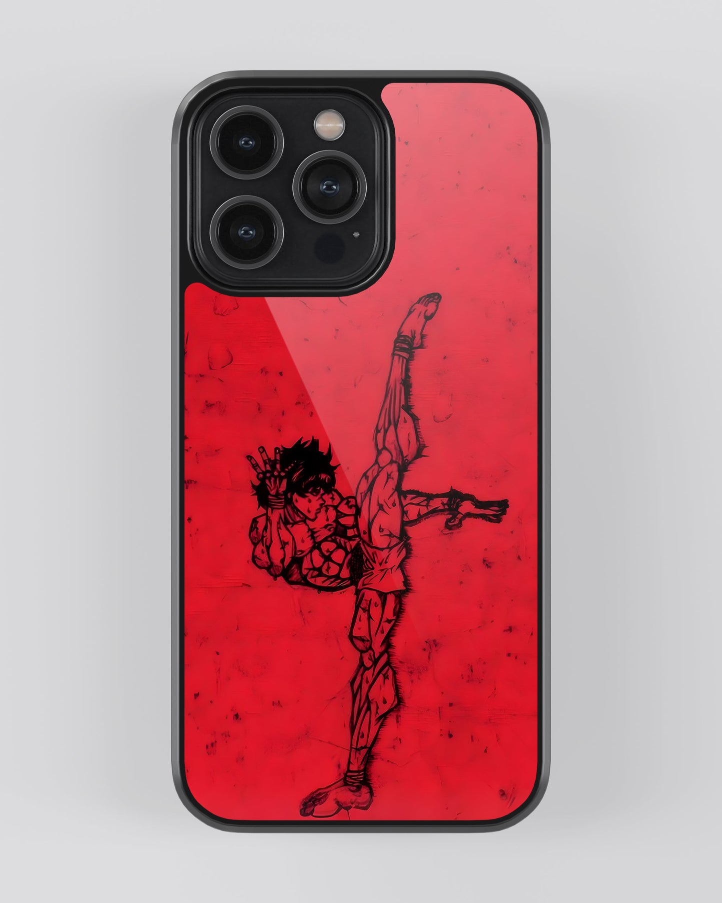 Baki Glass Mobile Cover