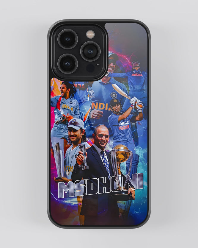 Cricket Mobile Cover (Best Captain Dhoni)