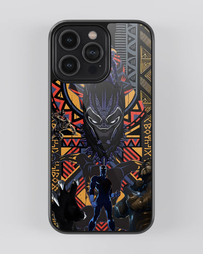 Marvel Mobile Cover (Black Panther)