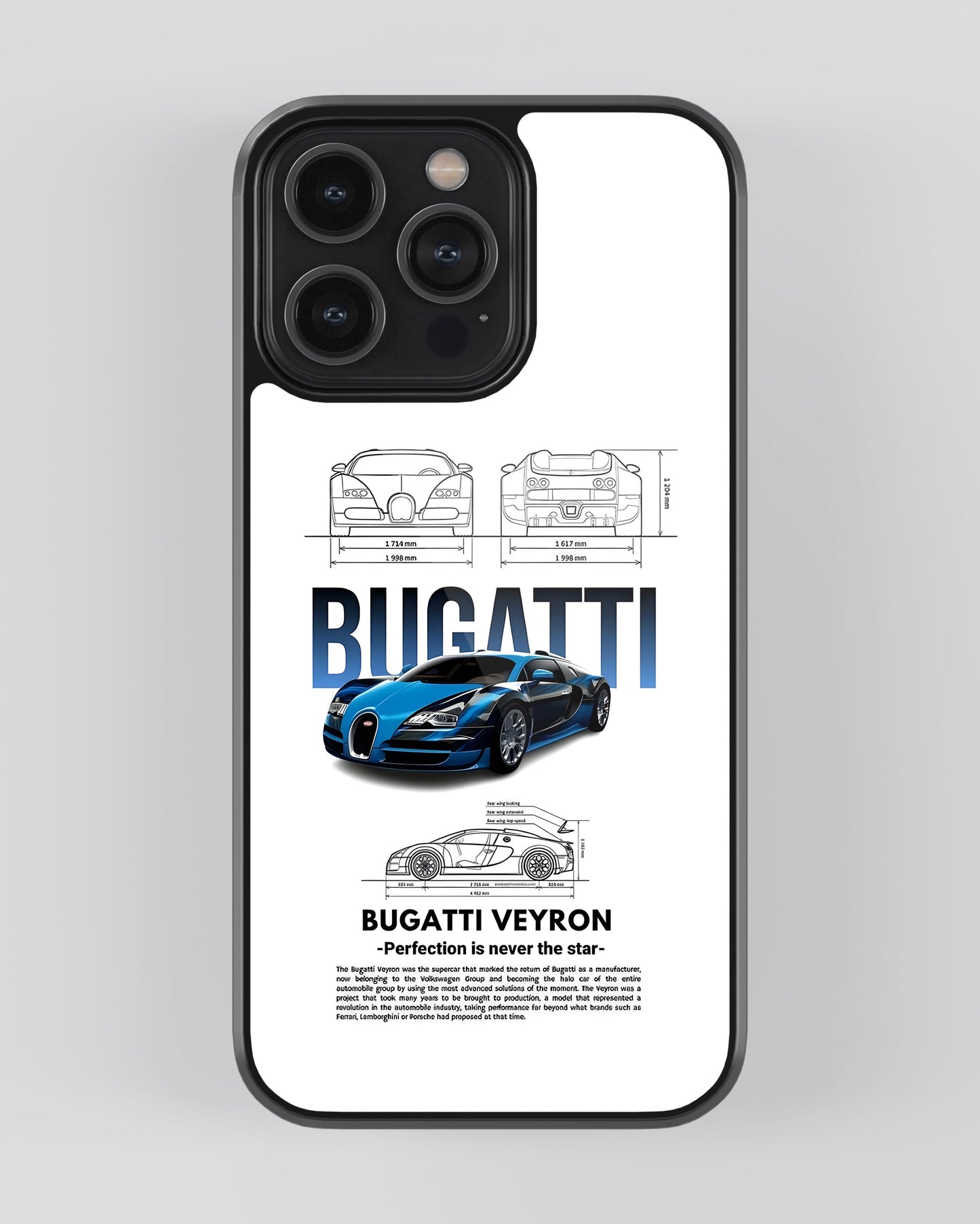 Sports Car Glass Mobile Cover