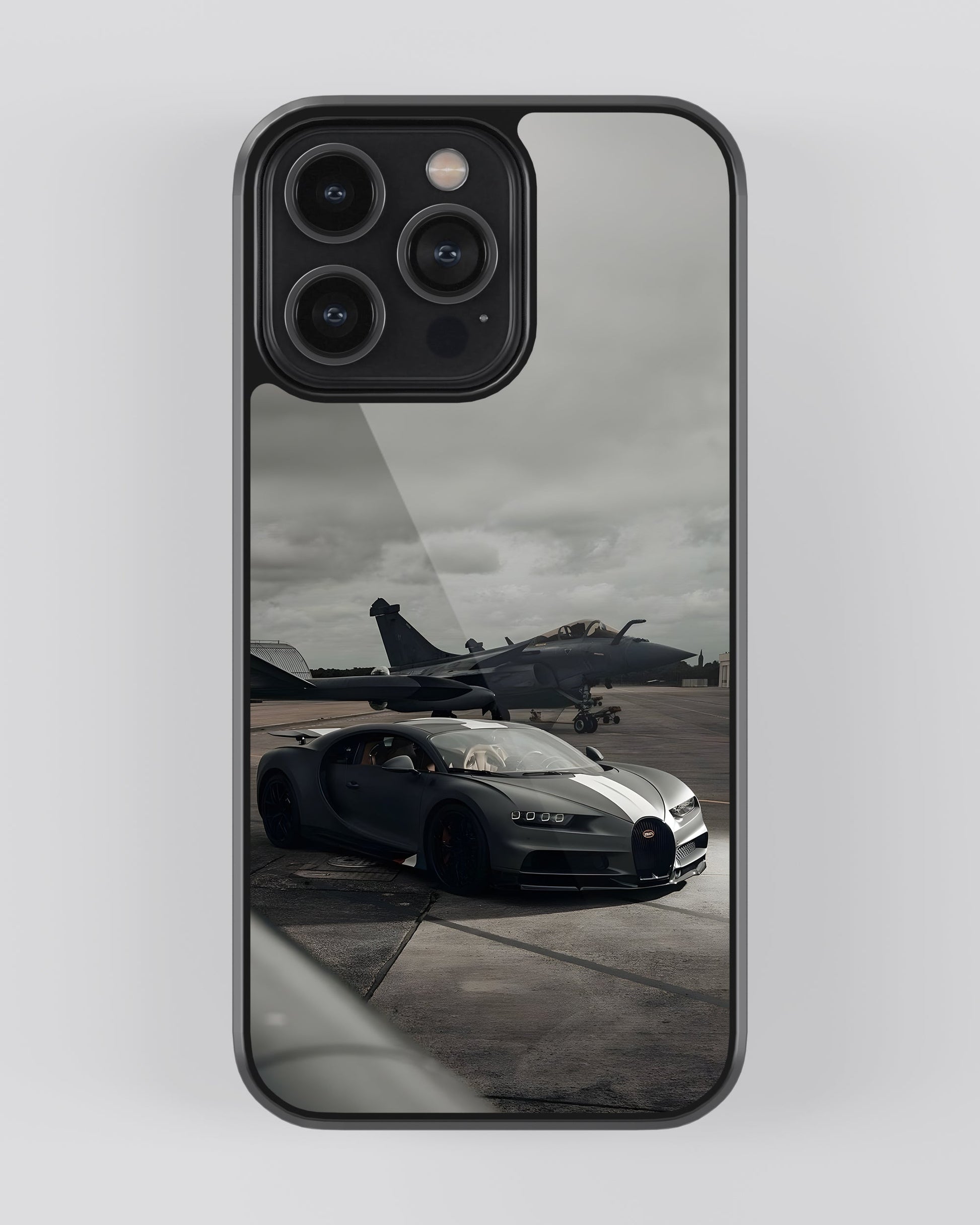 Sports Car Glass Mobile Cover