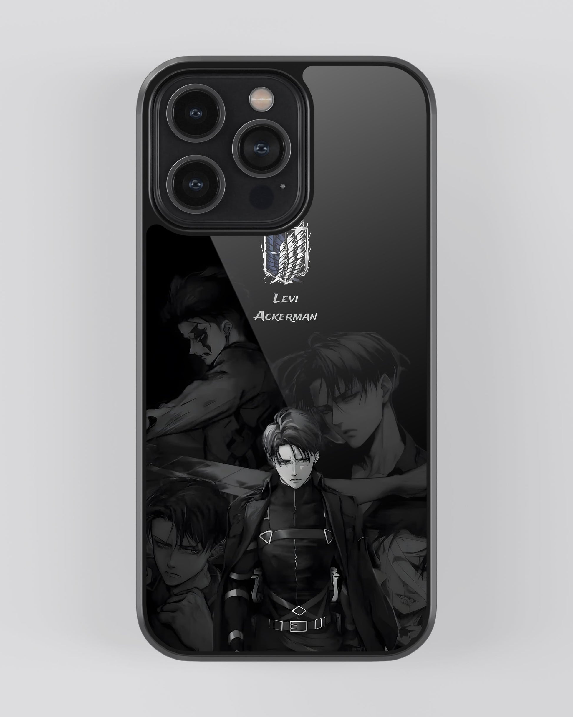 Attack On Titan Glass Mobile Cover