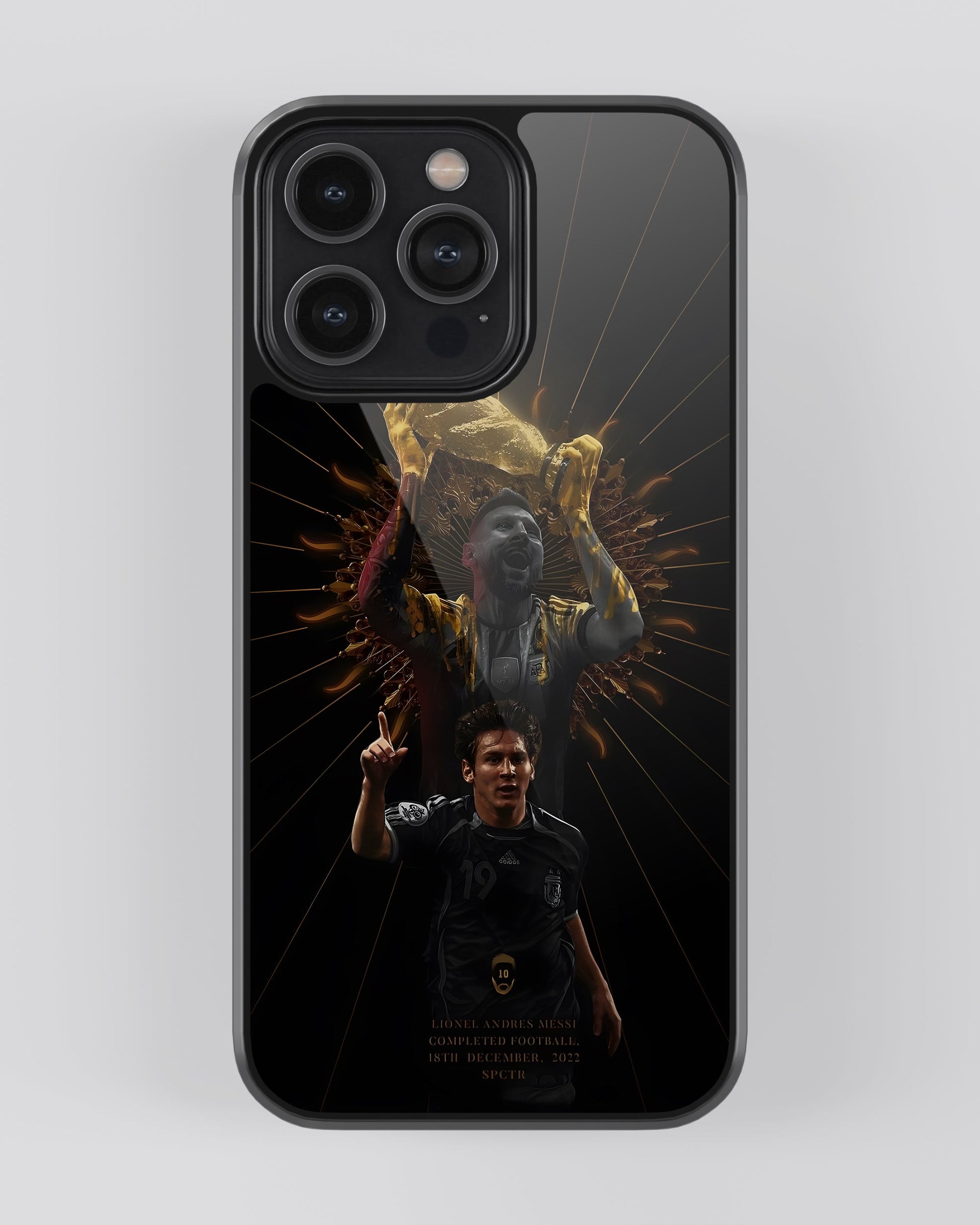 Football Glass Mobile Cover