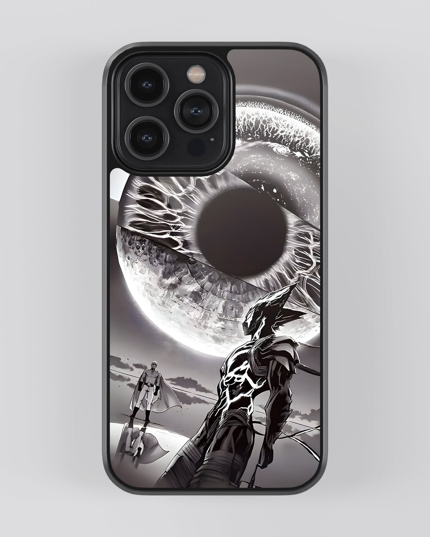 One Punch Man Glass Mobile Cover