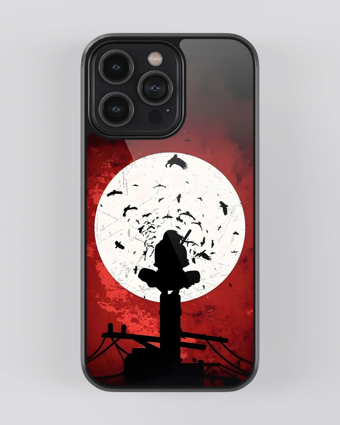 Naruto Mobile Cover (Crow Itachi)