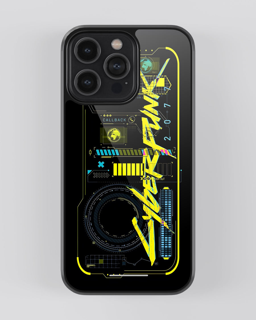 Cyberpunk Glass Mobile Cover