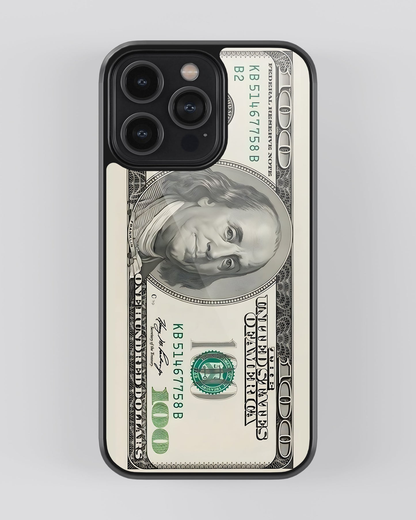 Dollar Glass Mobile Cover