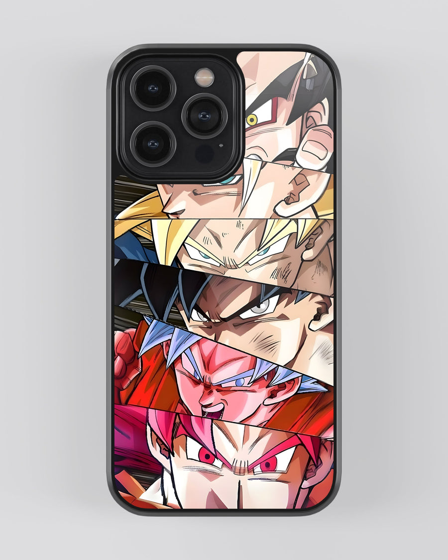 Dragon Ball Z Glass Mobile Cover