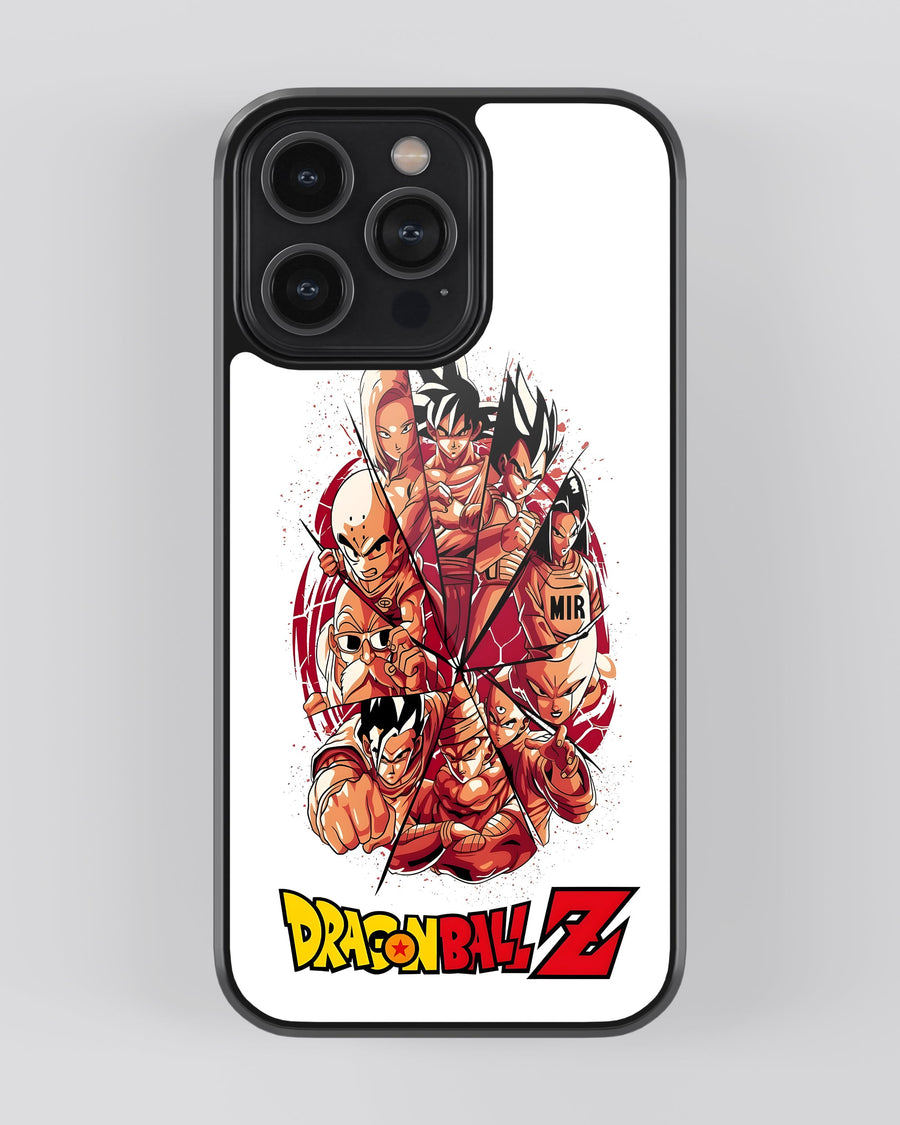 Dragon Ball Z Glass Mobile Cover