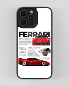 Sports Car Glass Mobile Cover