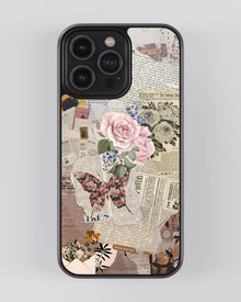 Girls Aesthetic Glass Mobile Cover