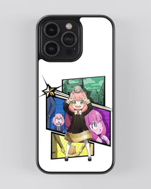 Spy X Family Glass Mobile Cover