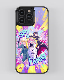 Spy X Family Glass Mobile Cover