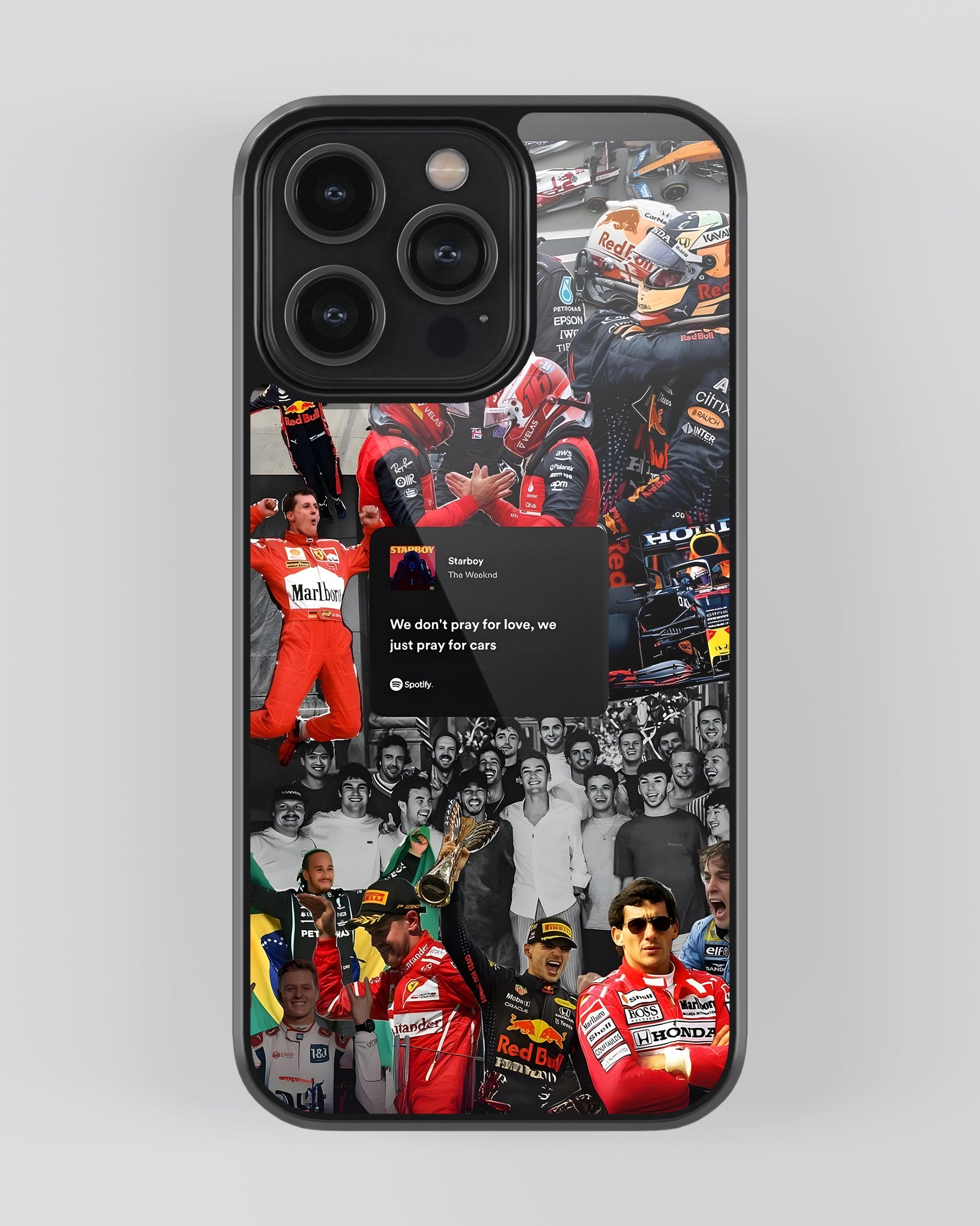 Formula 1 Glass Mobile Cover