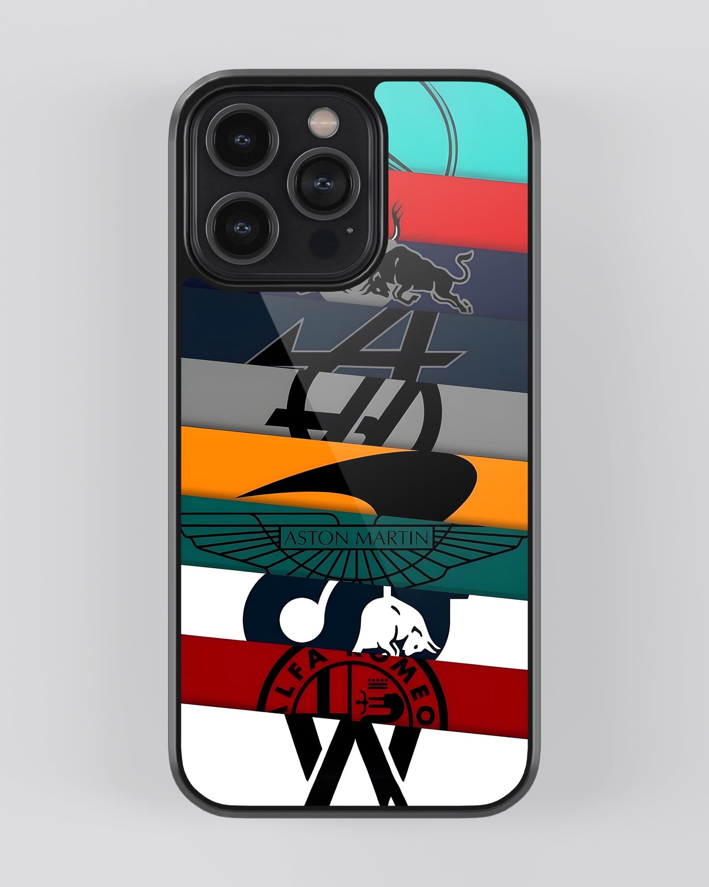 Formula 1 Glass Mobile Cover