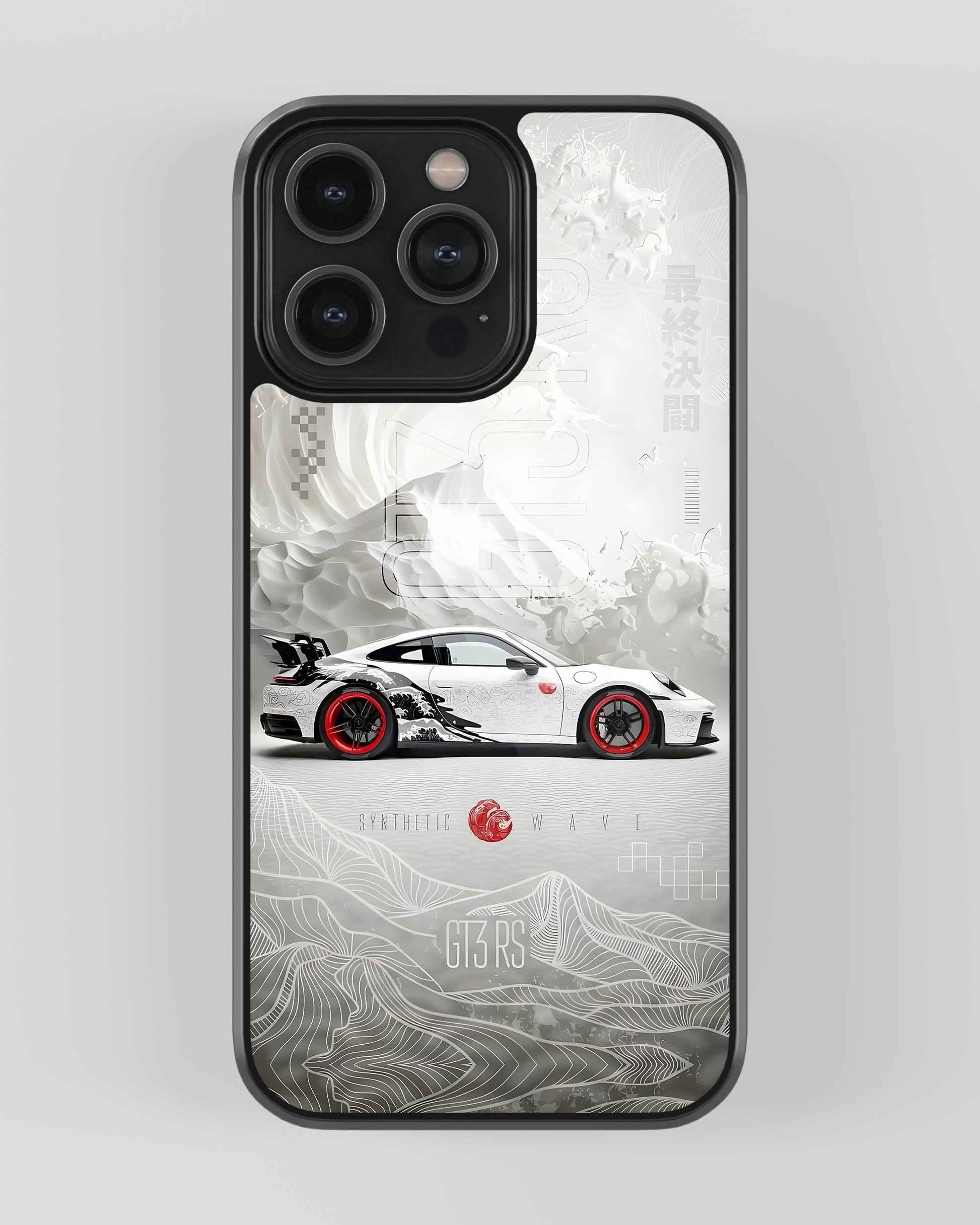 Sports Car Glass Mobile Cover