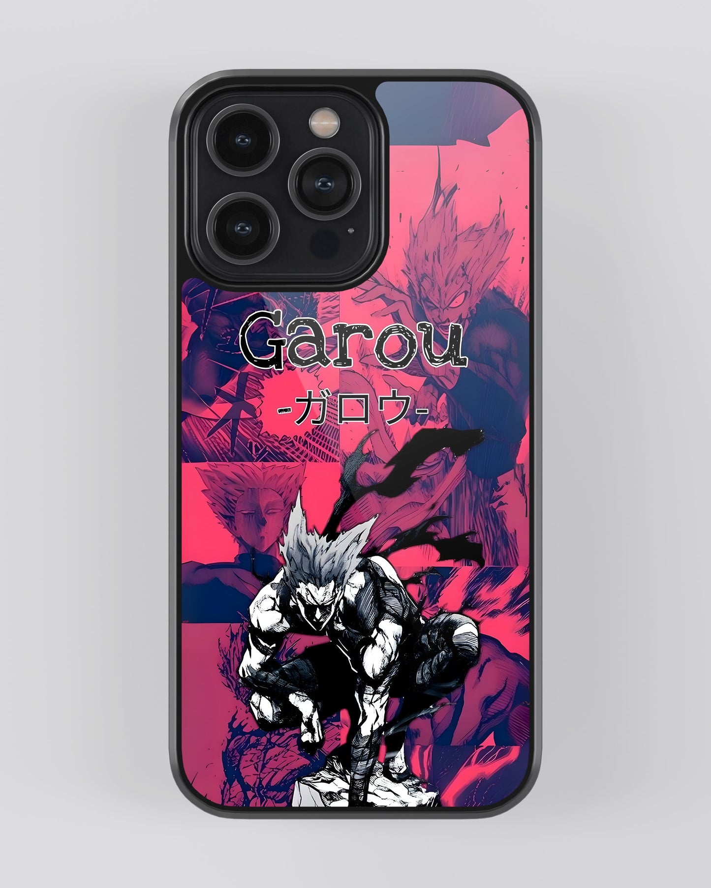 One Punch Man Glass Mobile Cover