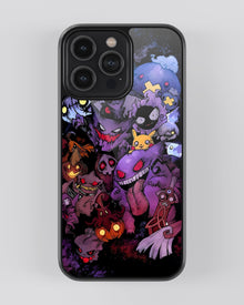Cartoon Glass Mobile Cover