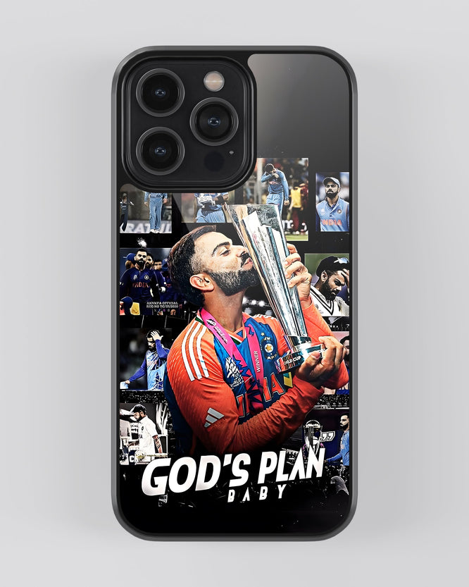 Cricket Mobile Cover (Gods Plan Baby)