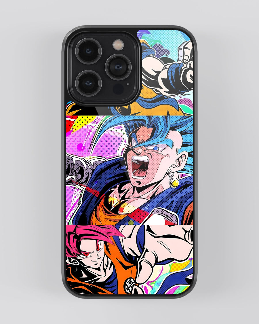 Dragon Ball Z Glass Mobile Cover