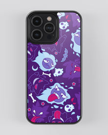 Cartoon Glass Mobile Cover