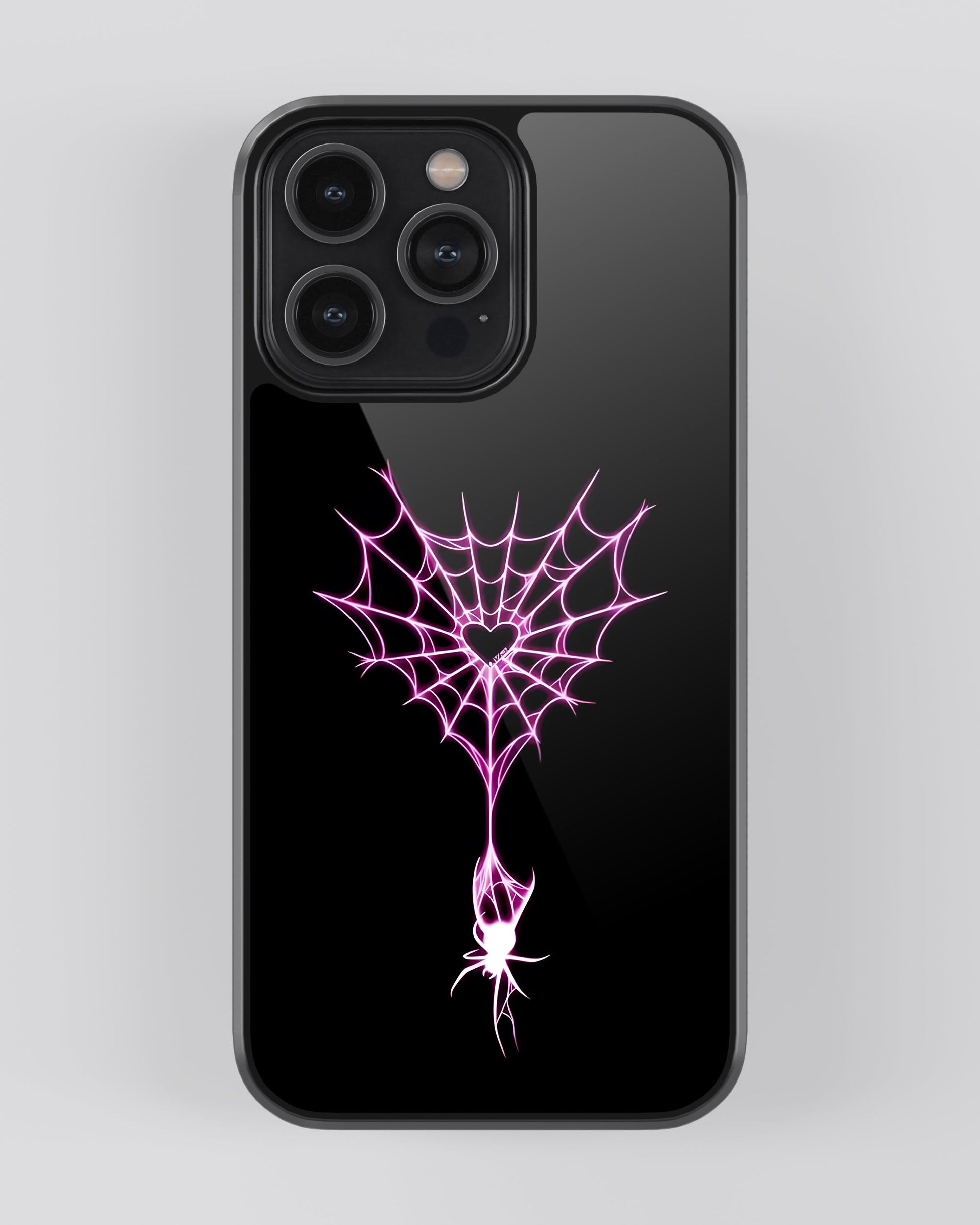 Girls Aesthetic Glass Mobile Cover