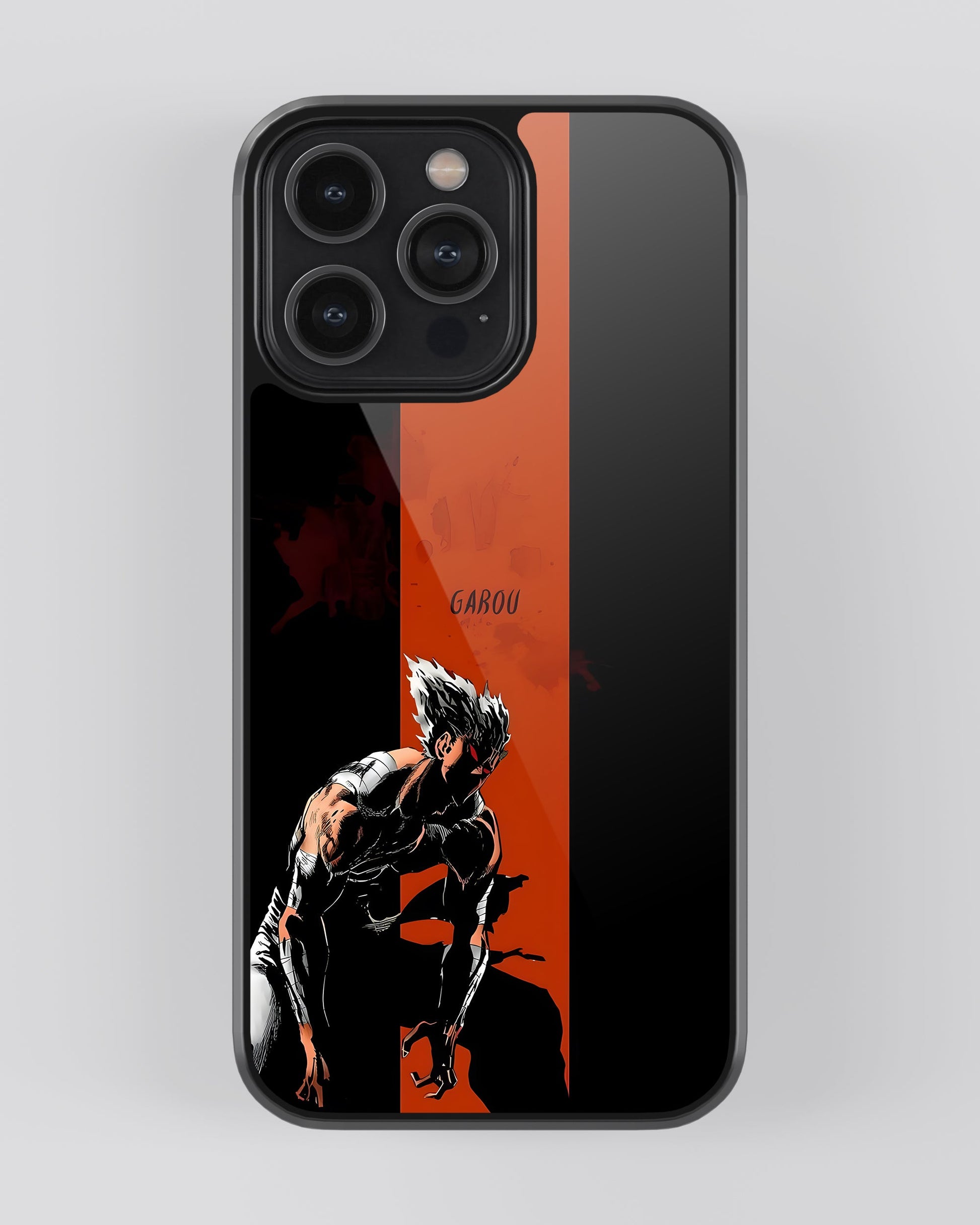 One Punch Man Glass Mobile Cover