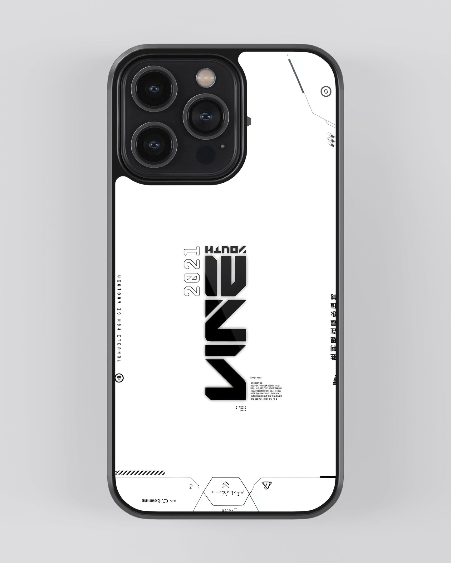Cyberpunk Glass Mobile Cover