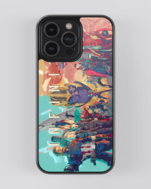 Marvel Glass Mobile Cover
