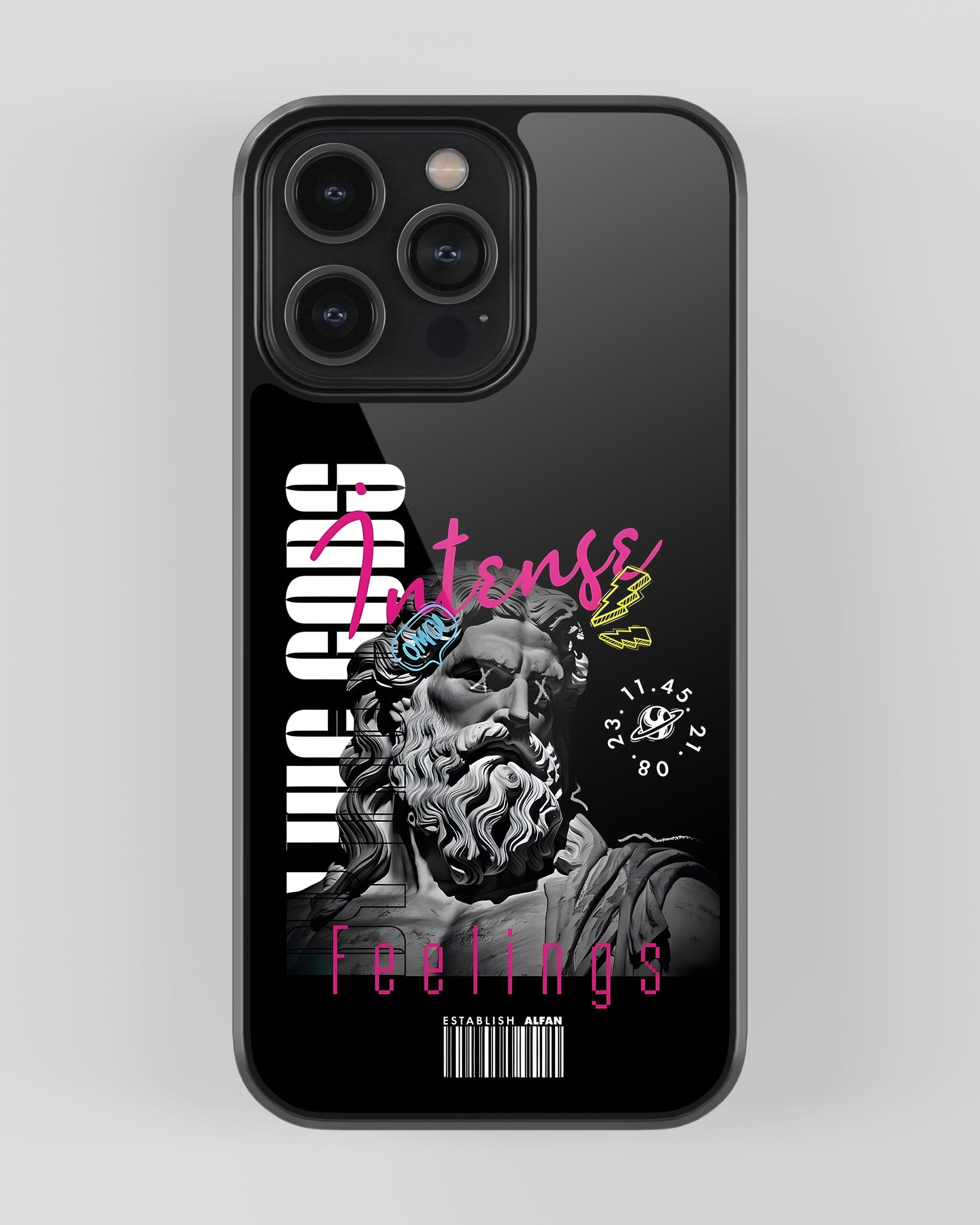 Modernism Glass Mobile Cover