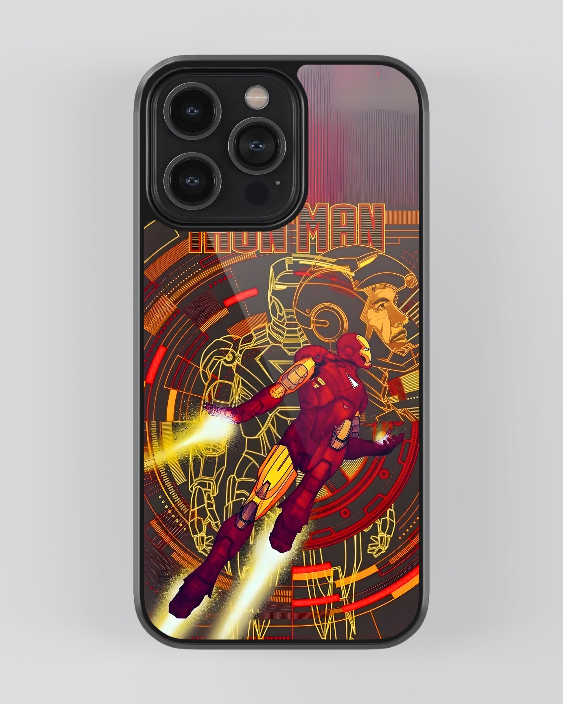 Marvel Glass Mobile Cover
