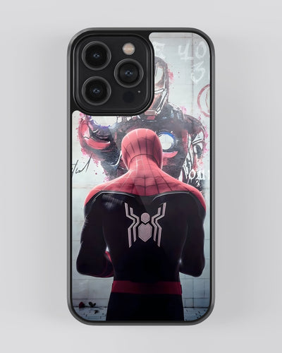 Marvel Mobile Cover (Iron Man X Spiderman)