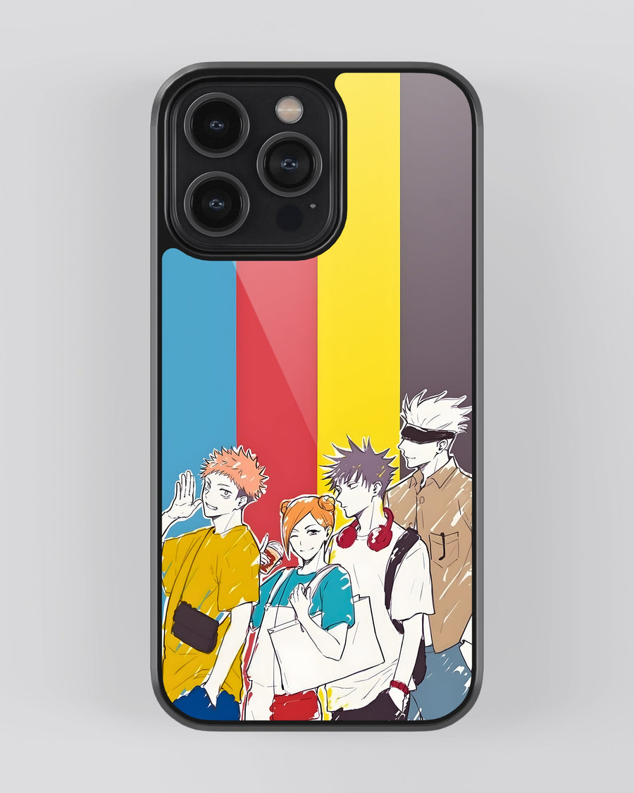 Jujutsu Kaisen Glass Mobile Cover