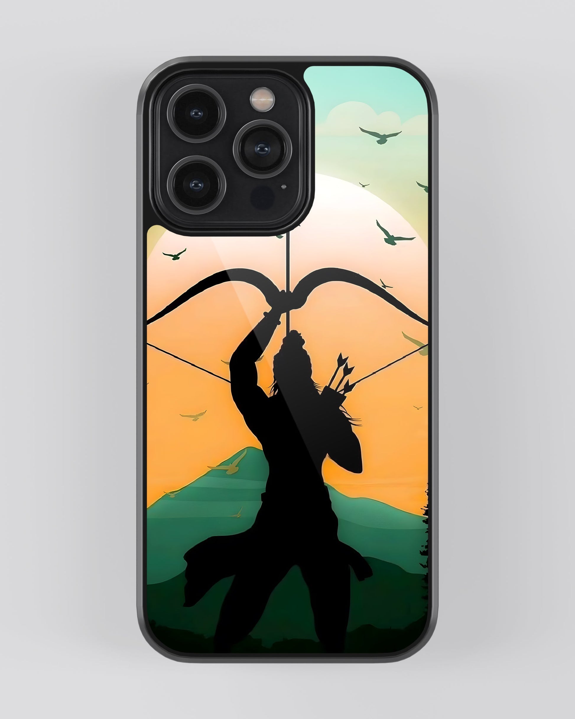 Hindu Gods Glass Mobile Cover
